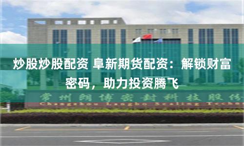 炒股炒股配资 阜新期货配资：解锁财富密码，助力投资腾飞